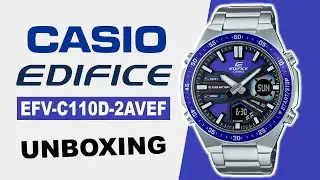 Casio Edifice EFV-C110D-2AVEF Unboxing