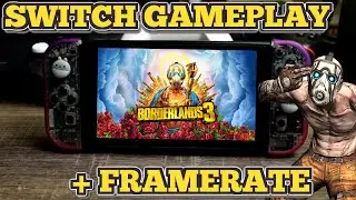 Borderlands 3 Ultimate Edition Nintendo Switch Gameplay With FPS Test!