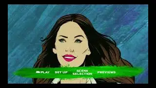 Teenage Mutant Ninja Turtles Out of the Shadows DVD Menu