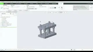 HALF-SECTION VIEW IN PARAMETRIC SOFTWARE CREO PARAMETRIC 7.0 | @makemyprojectbybipul3067