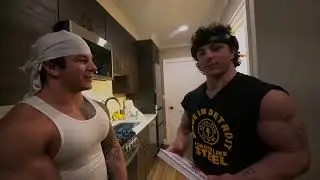 The Tren Twins cooking an Anabolic Protein French Toast