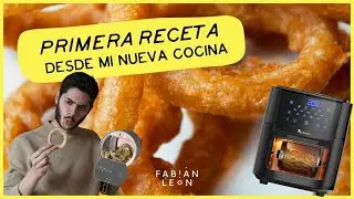 Aros de cebolla con la FREIDORA DE AIRE de MASTERPRO