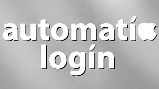 Automatically Log In To macOS
