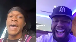 50 Cent Reacts To Hurricane Chris Checking Him For Doing Events In Louisiana... "U Won't Do Nothing"