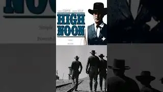High Noon 1952, Gary Cooper, Grace Kelly, Lee Van Cleef