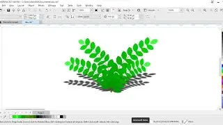 How to create brush 🖌️ stroke in Coreldraw 🔥 king Graphic 🔥