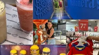Приехали в торговый центр Habaneras/ Starbucks/ Pepco/ MacDonald’s/ Семейная прогулка влог