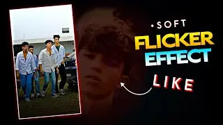 Soft FLICKER Effect Reels Editing Like Abu Salim | FLICKER / BLINK Effect - Alight Motion ⚡XML