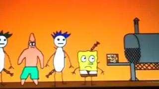 Spongebob playing saw 2