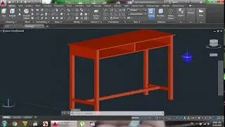 AutoCAD 3D, How to create table, autocad training