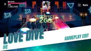 『SuperStar STARSHIP』IVE 'LOVE DIVE' with MV | Gameplay Edit