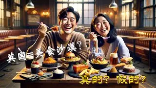英国=美食沙漠？真的？假的？｜UK = Culinary Wasteland🍽️ Fact or Fiction?