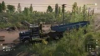 Belozersk Glades e42 - Smooth riding- Harder Mode+ / Snowrunner