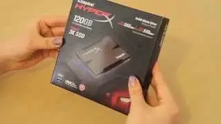 120GB Kingston HyperX 3K UNBOXING