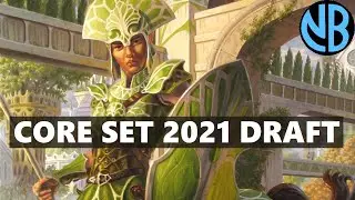 CORE SET 2021 DRAFT!!! BUILDING A 20/20 TRAMPLER?!?