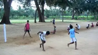 Kids Playing Kho Kho at Kunti Betta