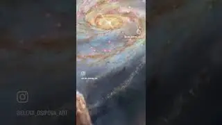 Когда ты успокоишься и станешь тихим, Вселенная начнёт двигаться в твою сторону 💚✨ #painting #art