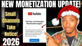 NEW YouTube Monetization Made Easy For Small Channels (Don't Skip This!)