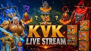 Lords Mobile - KVK 4 kingdoms LIVE. DOM account in action