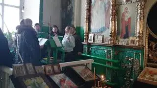 Архиерейский хор Спасо-Преображенского собора г.Бутурлиновка. Видеозапись Богослужения.