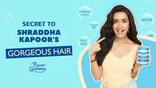 Shraddha Kapoor With Power Gummies
