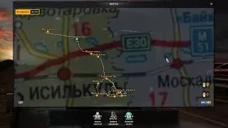 Как подключить карту Сибирь 0.2.1 для ETS 2 1.30?