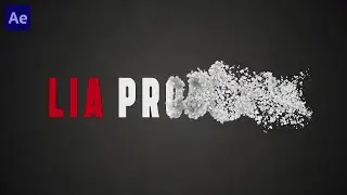 Particles Logo & Text Animation Effect - AFTER EFFECTS TUTORIAL