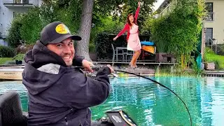 SIE hatte RECHT! Ich FANGE den RIESEN AGGRO-WELS 🤯