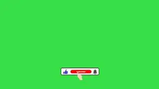 ‼️Green Screen Subscribe Button Animated  _ Royalty Free Video #Greenscreen🔄