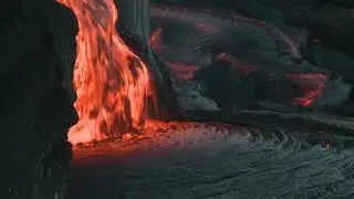 Lava Waterfall