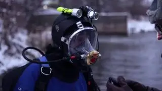 Водолаз и телефон