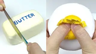 ASMR Satisfying Plaster Clay Cracking Compilation #54