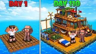 We Survived 100 Days on a RAFT..