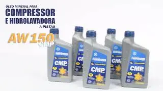 Óleo lubrificante mineral para compressor pistão - Chiaperini CMP AW 150