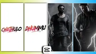 🔥Trending Attitude Dailouge Photo Video editing | Capcut video editing telugu