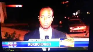 Kid moons the camera on Fox News