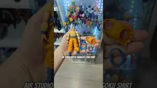 SHfiguarts ultra instinct Goku shirt accessory #dragonball #actionfigures #goku #figure #dragonballz