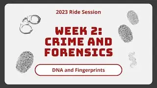 Crime and Forensics -  DNA and Fingerprints