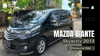 MAZDA BIANTE SKYACTIV || KONSUMSI BBM