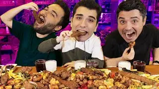 WE ATE 15 KILOS OF MEAT!! (Adana Kebab, Liver, Chops)