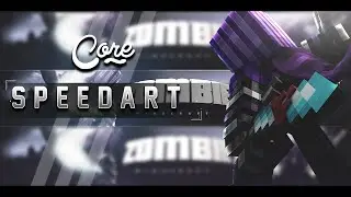 Minecraft Banner // Zombie // SpeedArt