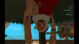 Vegetato falls off a building