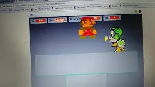 Super Mario infinite scratch fangame beta iggy boss fight