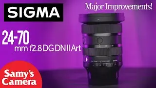 First Look At The SIGMA 24-70mm f2.8 DG DN II Art Series Lens