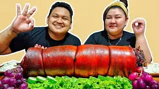 LECHON BELLY MUKBANG