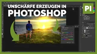 HINTERGRUND in PHOTOSHOP UNSCHARF machen ➡️  BOKEH - Tutorial