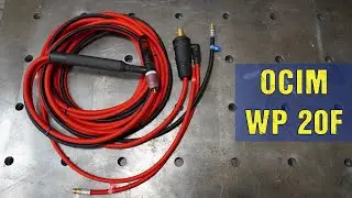 Обзор TIG горелки OCIM WP-20F.