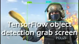 TensorFlow object detection tutorial how to grab a screen
