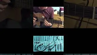 simple acoustic melody over a busy rhythm. 
