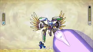 Mega Man X8 Demake - Sigma & Lumine Boss Fight (No Damage, Buster Only, No Upgrades)